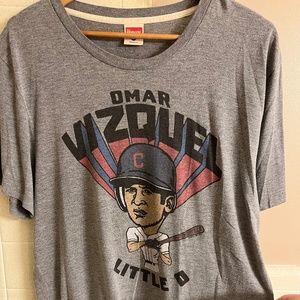 Omar Vizquel Homage T Shirt